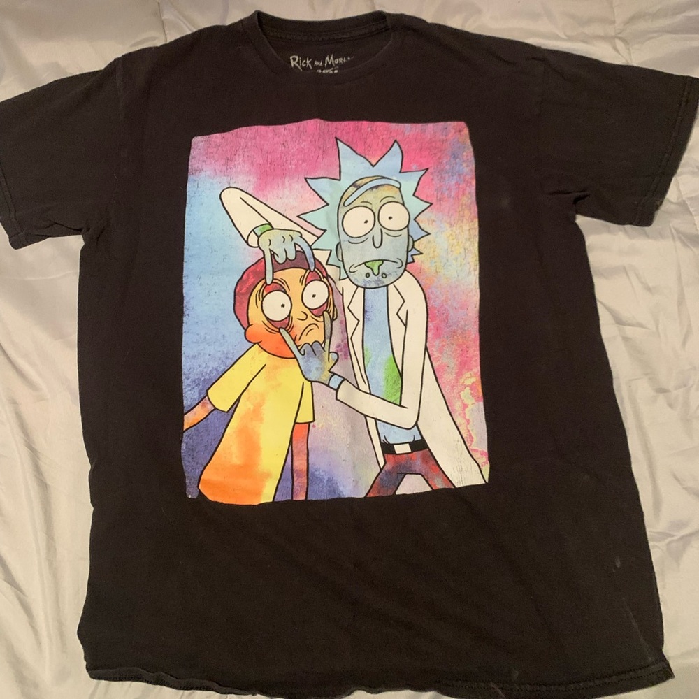 medium rick and morty t